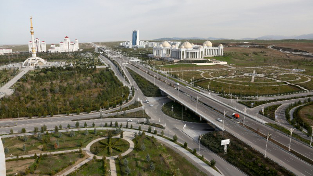 Türkmenistan Aşgabat Arcabil-Sayoli Yolu Köprüleri